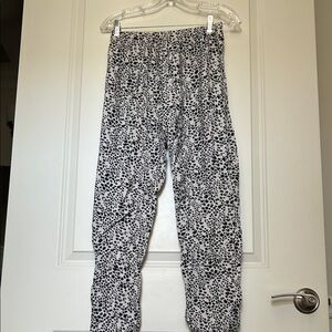 Stylish Black and White Women's Pants